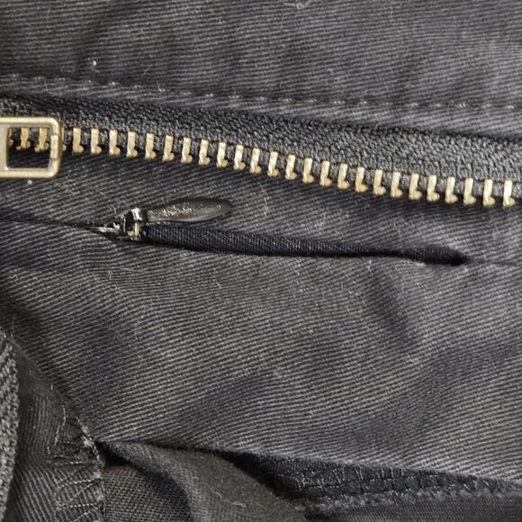 Vintage Versatta Cargo Bondage Pants Size 32 Black Gothic Y2K Nepal Canvas - Picture 9 of 16